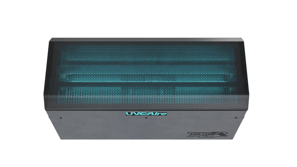 360 View | UVC-1-48 | Air Curtain | 48” UVC Light System For Air Purification Unheated
