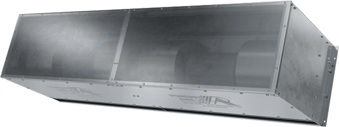 HDC - Heavy-Duty Corrosive Area (HDC) Unheated Air Curtain