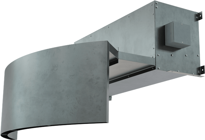 REV - Revolving Door (REV) Unheated Air Curtain