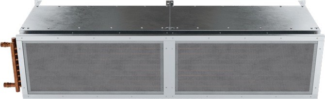 TFD-ST - Ten-Fourteen Door (TFD-ST) Steam Heated Air Curtain