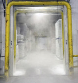 Fog is a clear (and potentiallly dangerous) sign that outside air is finding its way into your cooler.