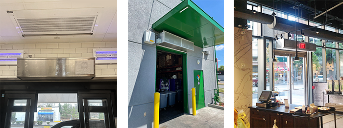 Drive Thrus, Delivery Doors & Front Doors are key infiltration zones for insects