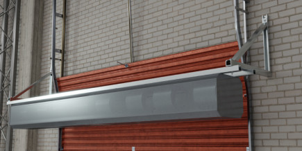 Angle brackets with Uni-Strut