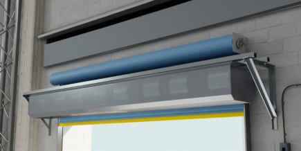 Under Cannister with Uni-Strut and Angle Bracket