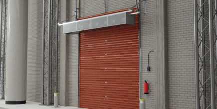 Vertical Lift Section Door
